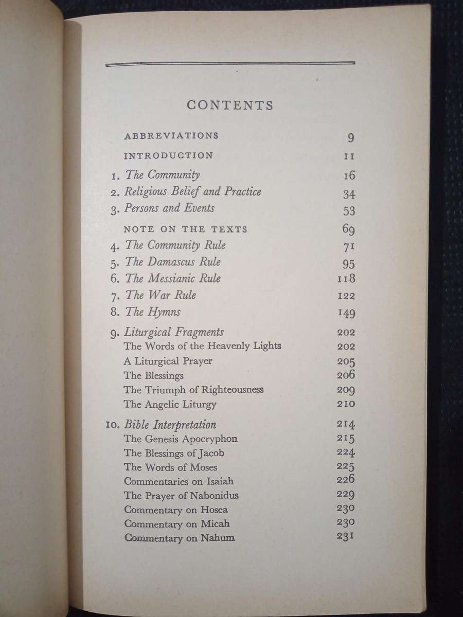 The Dead Sea Scrolls in English by G Vermes