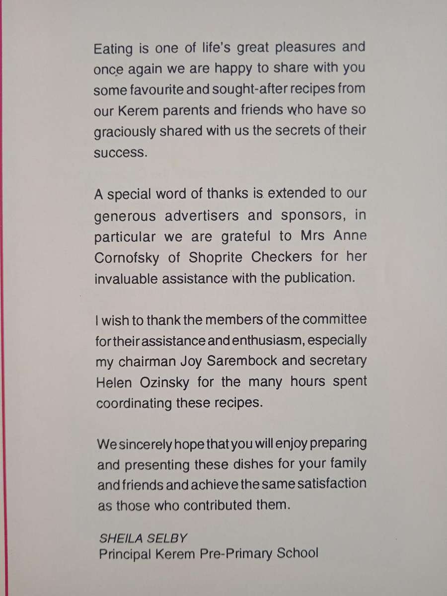 Granny's Secrets by the ladies of Karem Pre-Primary School