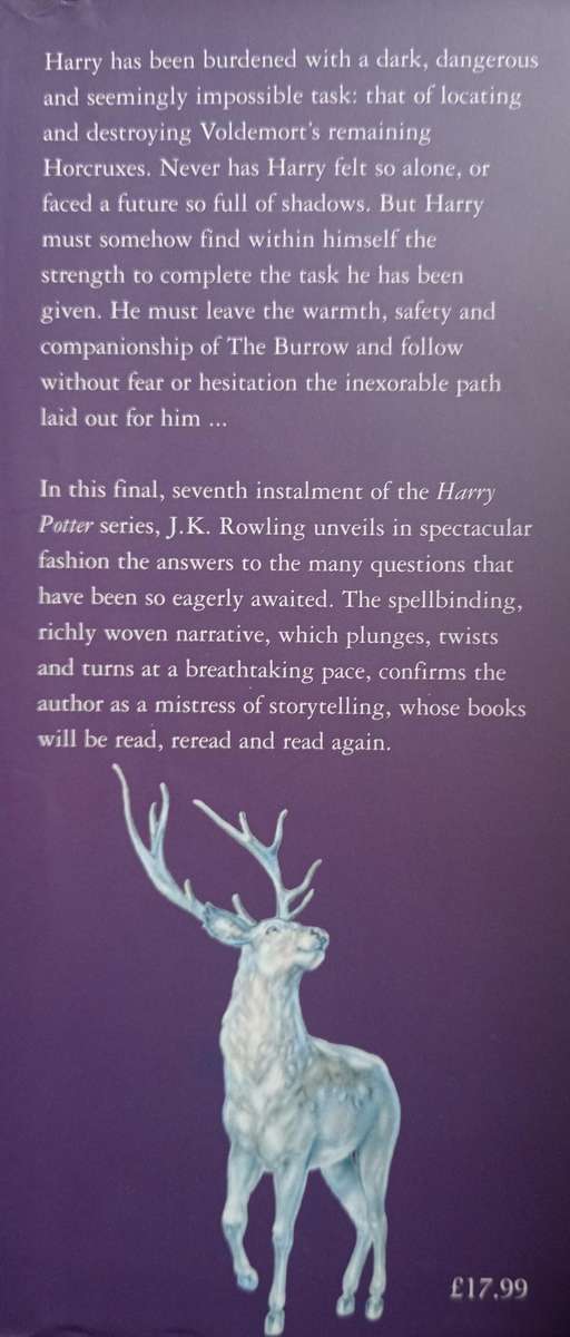 Harry Potter and the Deathly Hallows by J K Rowling
