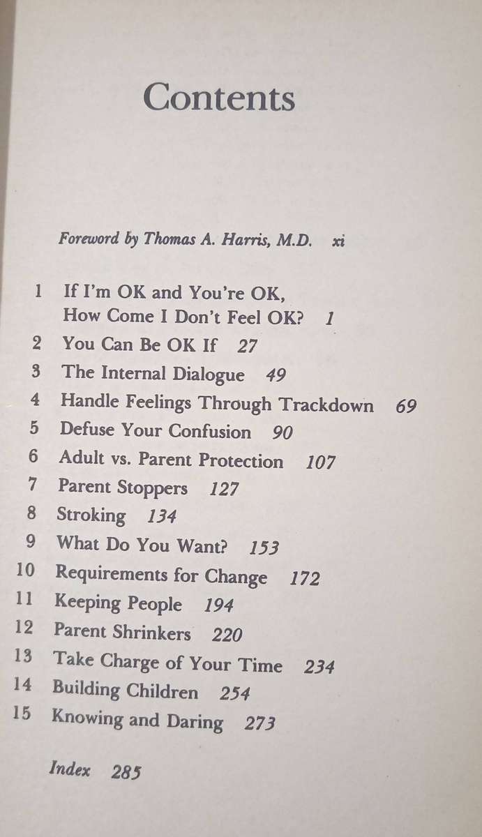 Staying OK by Amy Bjork Harris & Thomas A Harris