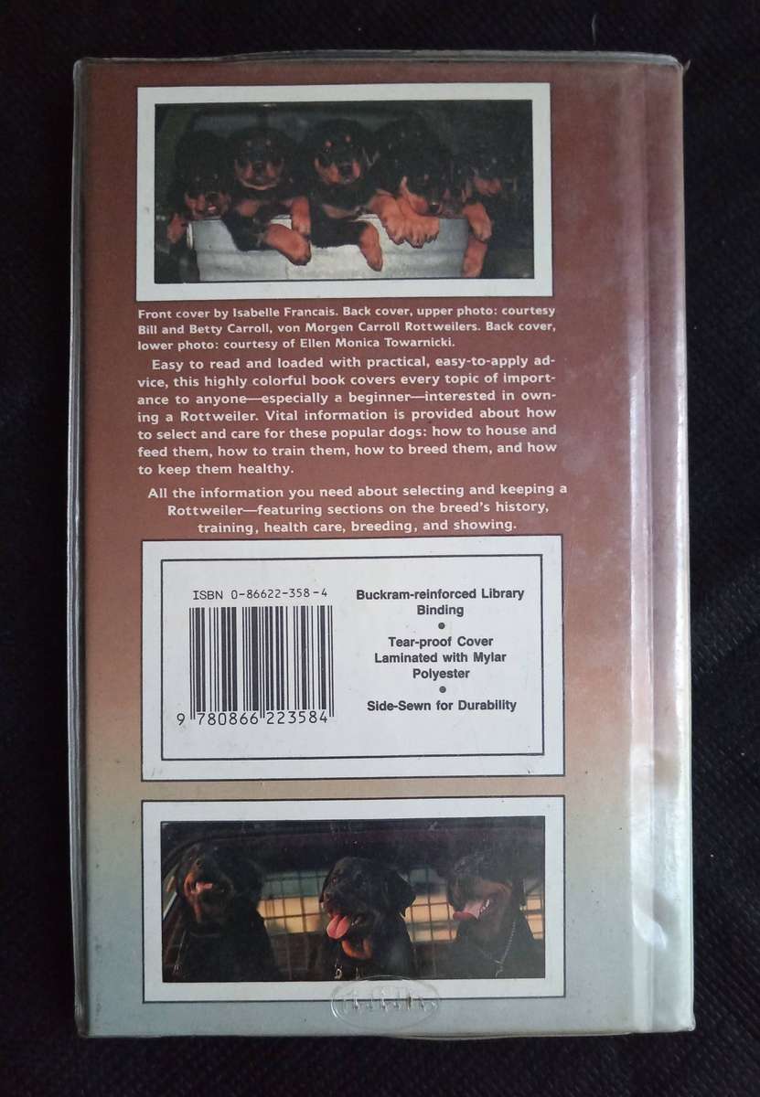 Rottweilers A Complete Introduction by Anna Katherine Nicholas