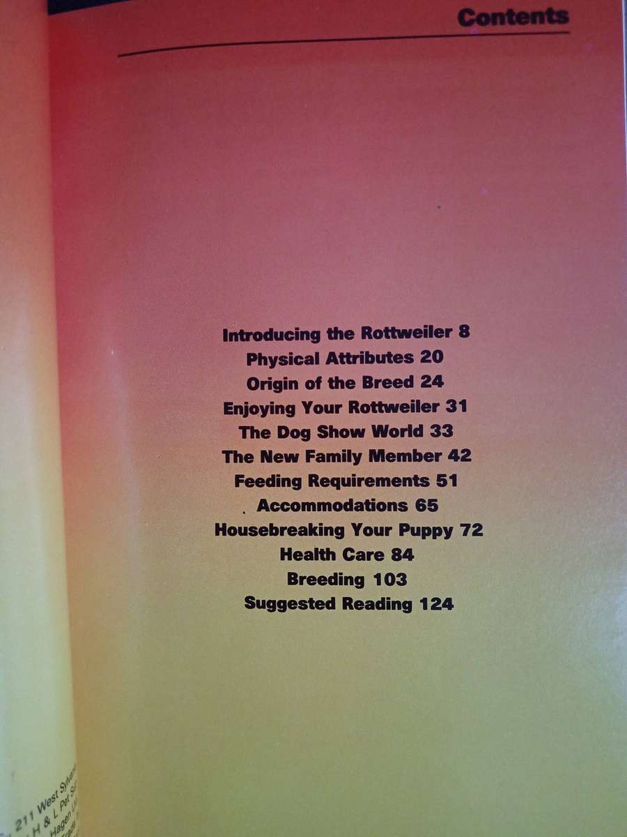 Rottweilers A Complete Introduction by Anna Katherine Nicholas