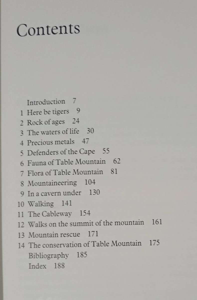The Table Mountain Book by Jose Burman