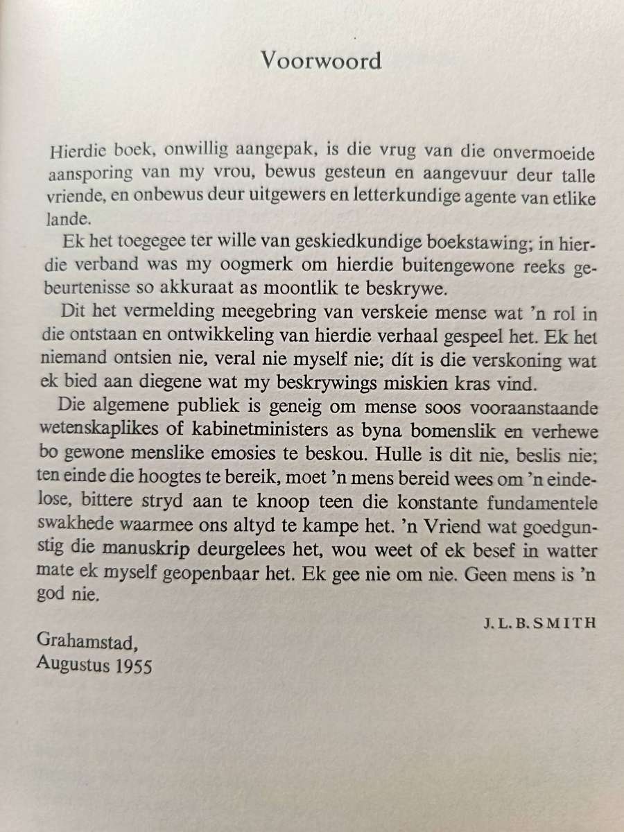 Ou Vierpoot by J L B Smith