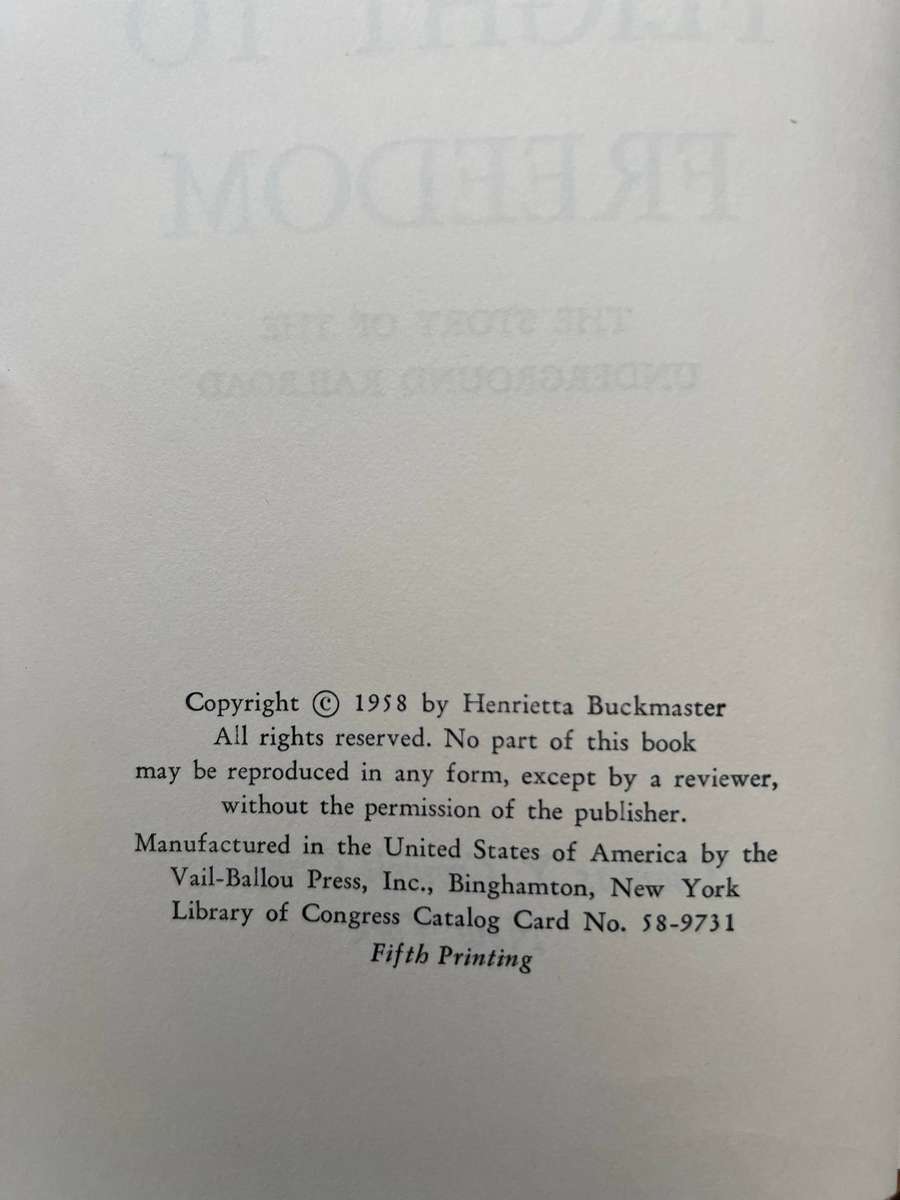 Flight to Freedom by Henrietta Buckmaster