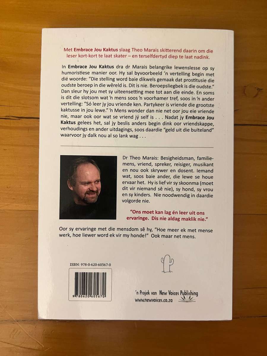 Embrace Jou Kaktus! by Dr Theo Marais (PhD)