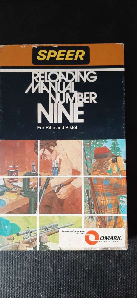Reloading Manual Number Nine - For Rifle and Pistol