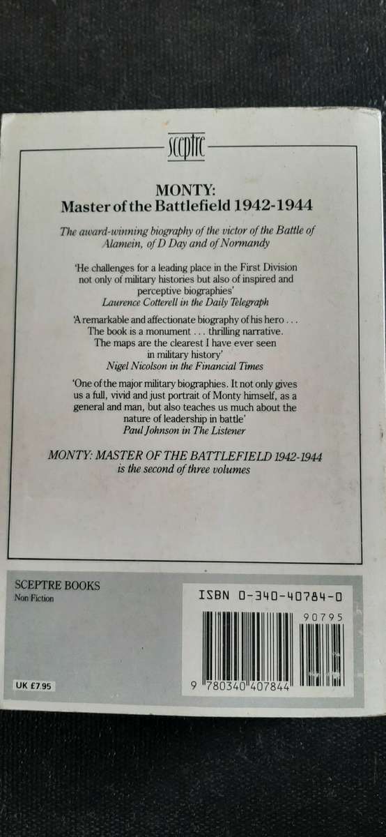 Monty - Volumes 1 and 2 by Nigel Hamilton (Price includes both books)