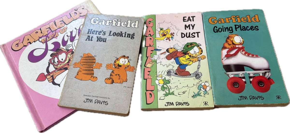 Garfield comic book lot of 4 Jim Davies