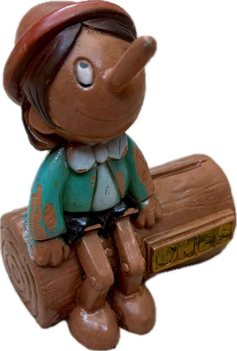 Vintage NBS PINOCCHIO MONEY BOX by PRIMA TOYS 1979
