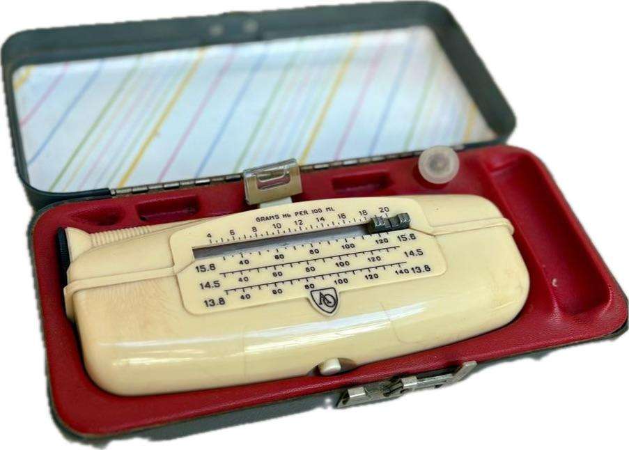 Vintage Spencer  American optical  Medical Hemoglobin meter kit