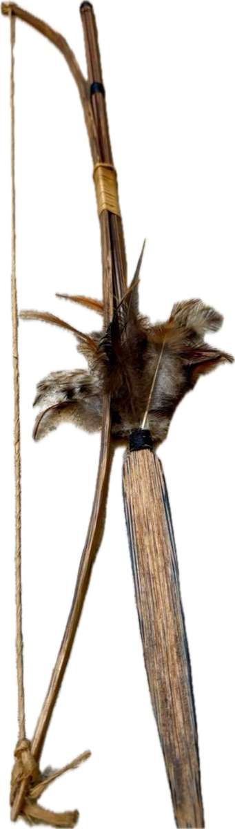 Bamboo bow and arrow 60 cm