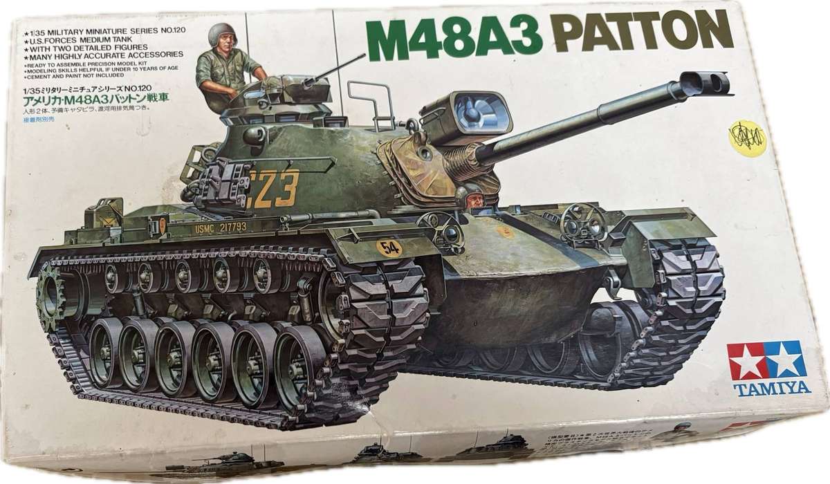 Tamiya Patton M48A3 ( kit 35120 ) US tank 1:35