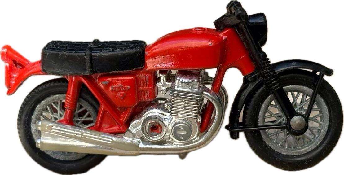 Vintage Lesney Honda motor bike 1974 diecast hondorora