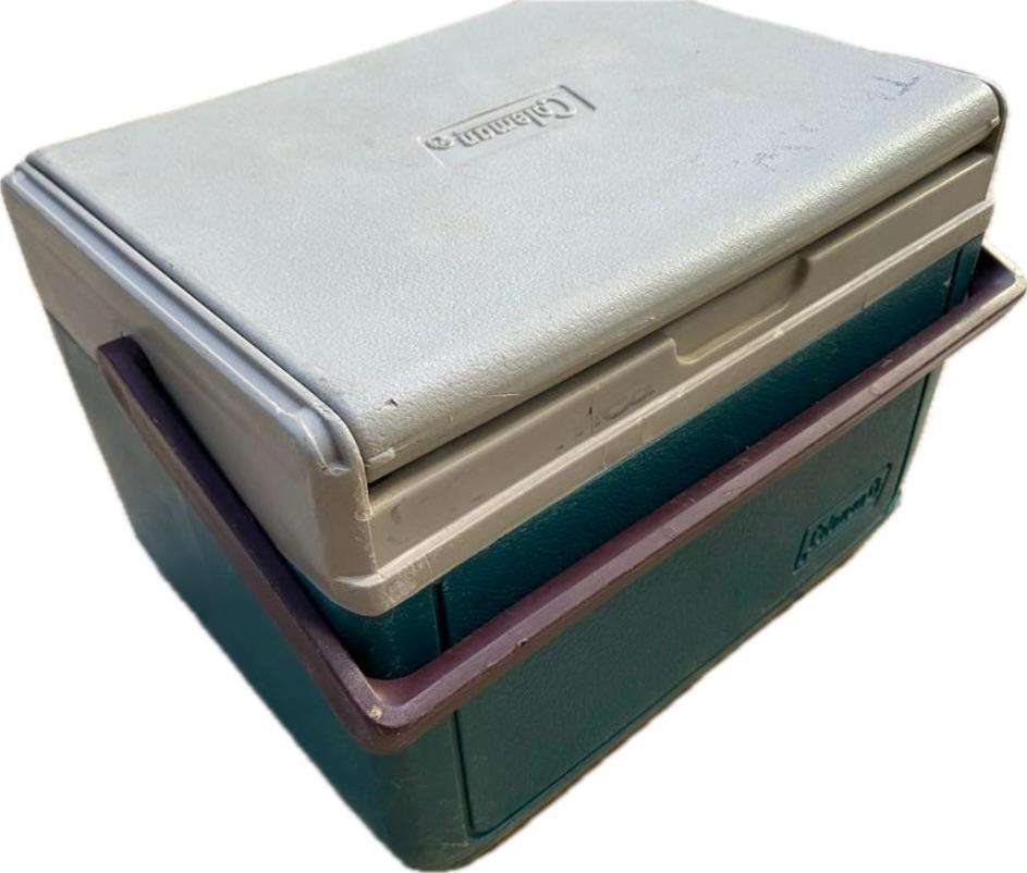 vintage coleman cooler box 5205 USA