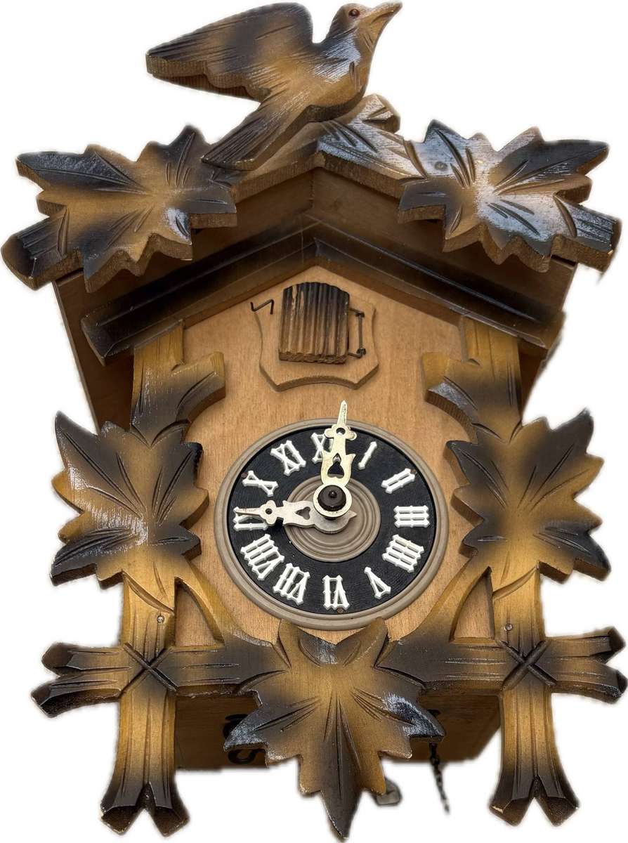 Vintage Cuckoo clock German 1967 tlc