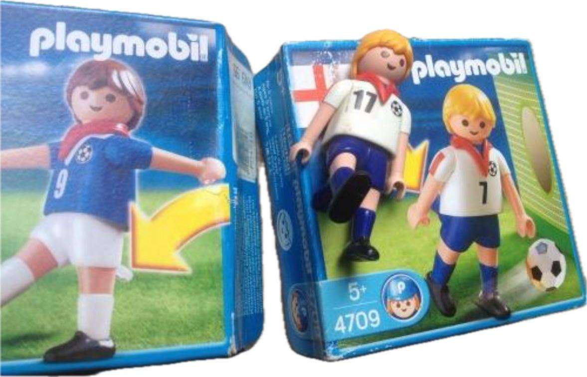 Playmobil soccer 2005 , x3