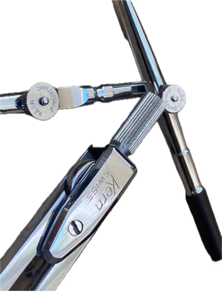 kern swiss technical drafting instruments with Rotring variant pen 0.2