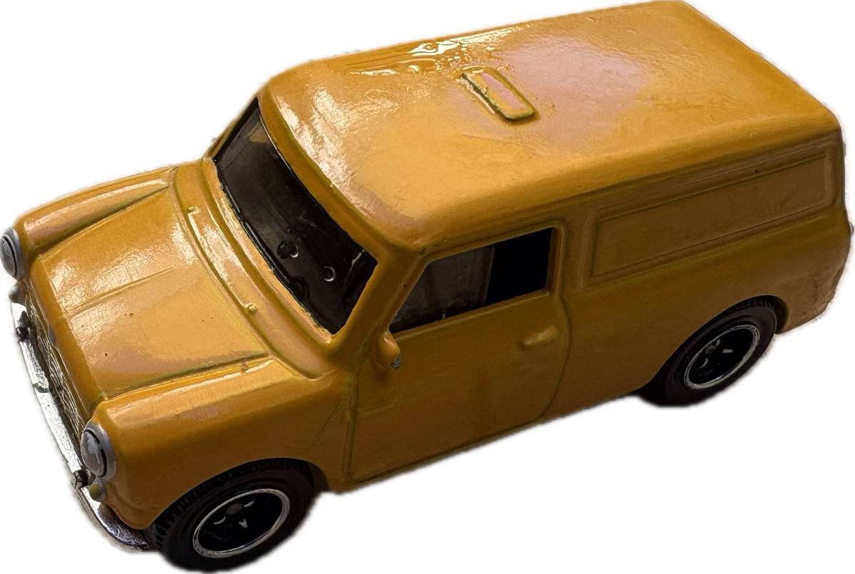 Vintage 2006 diecast Austin Mini van 1965 matchbox