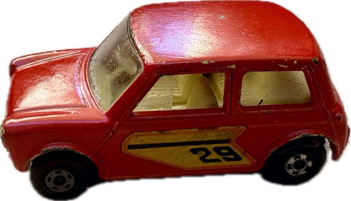Matchbox super fast racing mini nr 29 Lesney England orange 1970 diecast