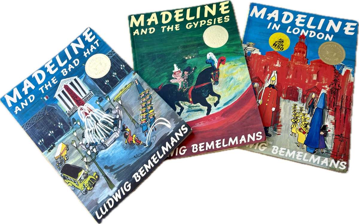 Vintage Madeline comic lot of 3 , Ludwig Bemelmans