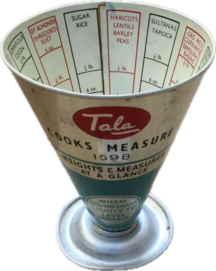 vintage Tala cooks measure 1598