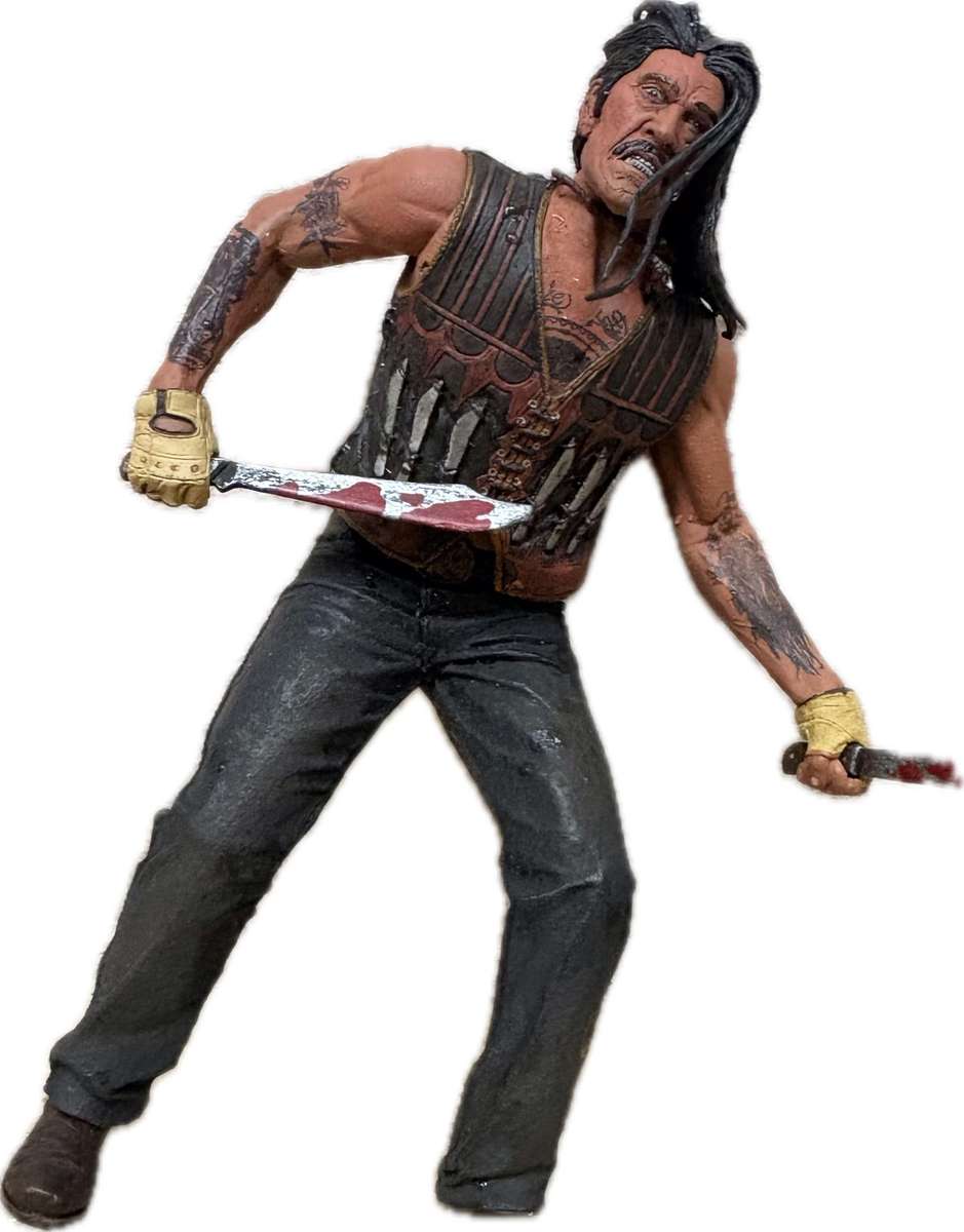 Neca machete figure Danny Trejo action figure + 2 machete