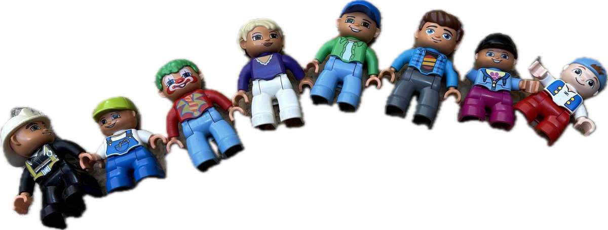 Lego duplo mini figure lot of 8