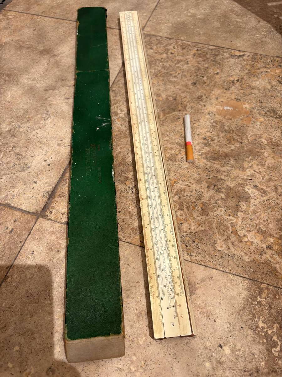 Vintage Faber Castell slide rule 4/54