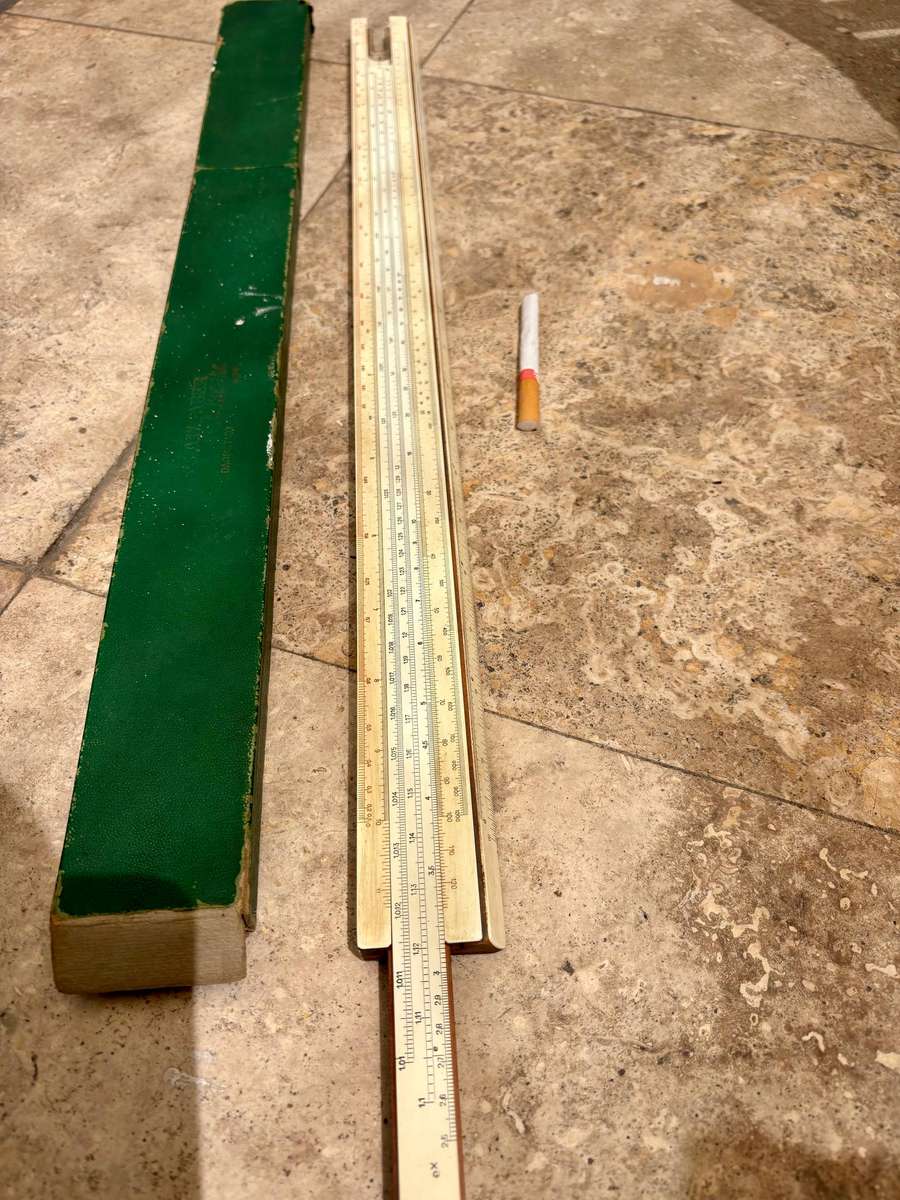 Vintage Faber Castell slide rule 4/54