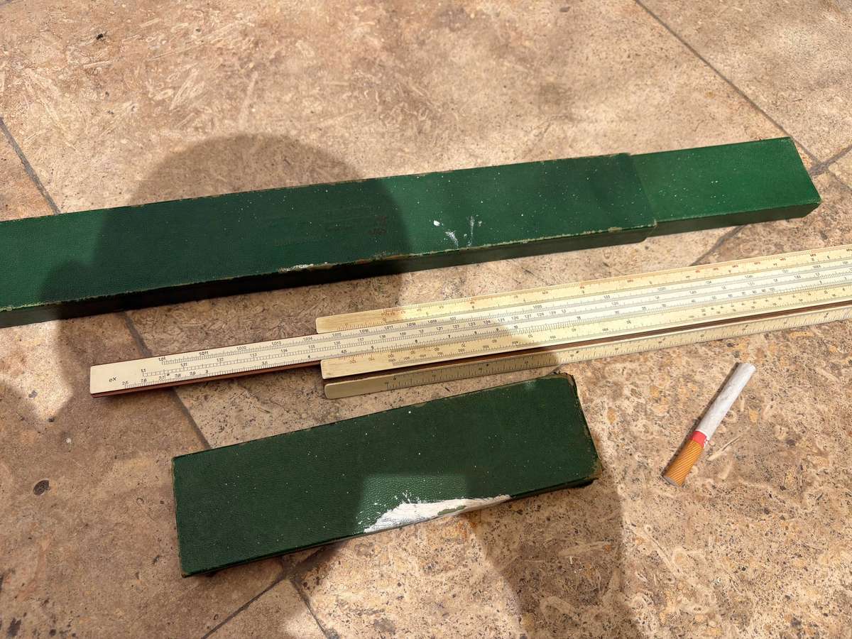 Vintage Faber Castell slide rule 4/54