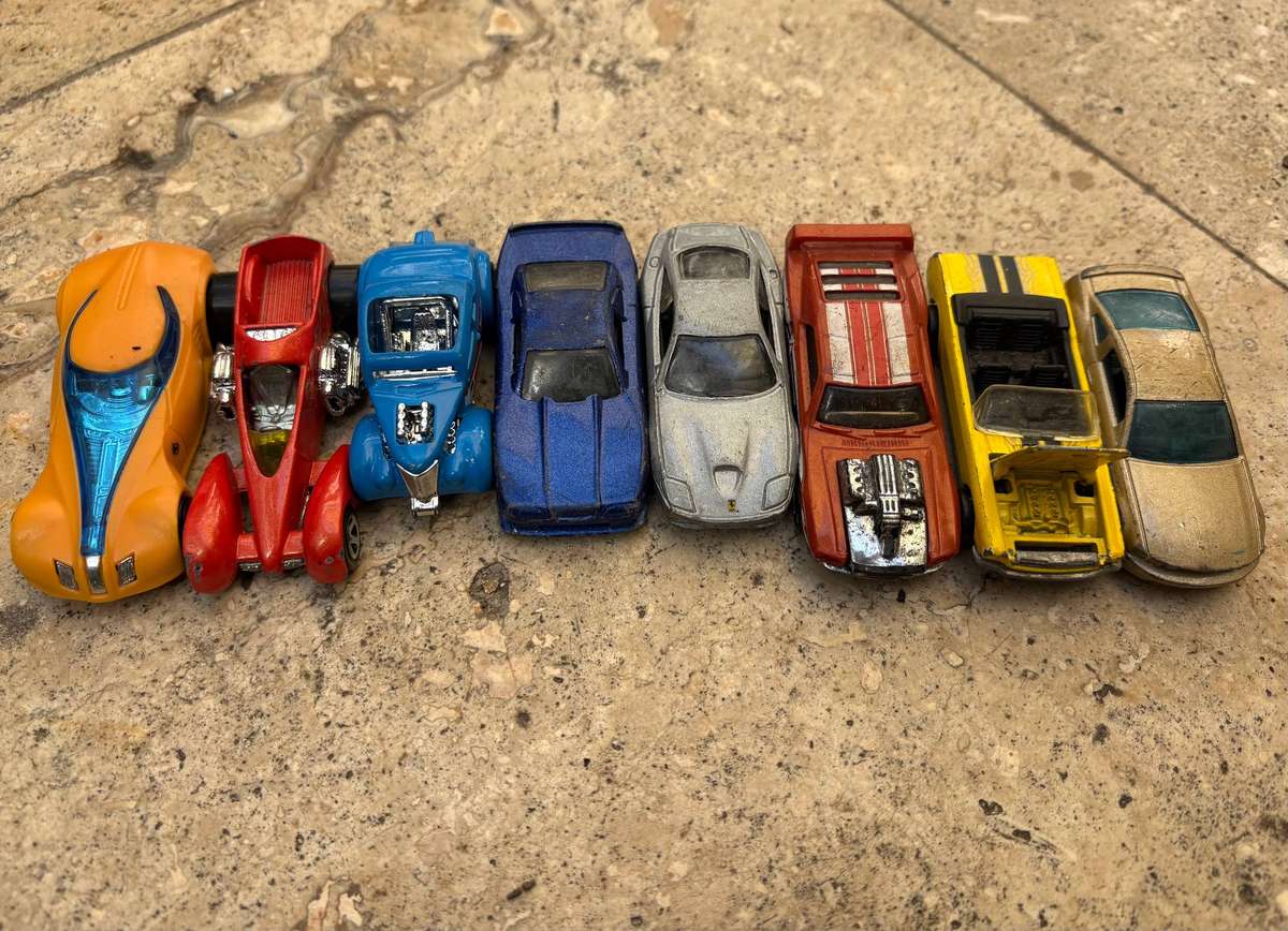 Vintage hot wheels car lot of 8