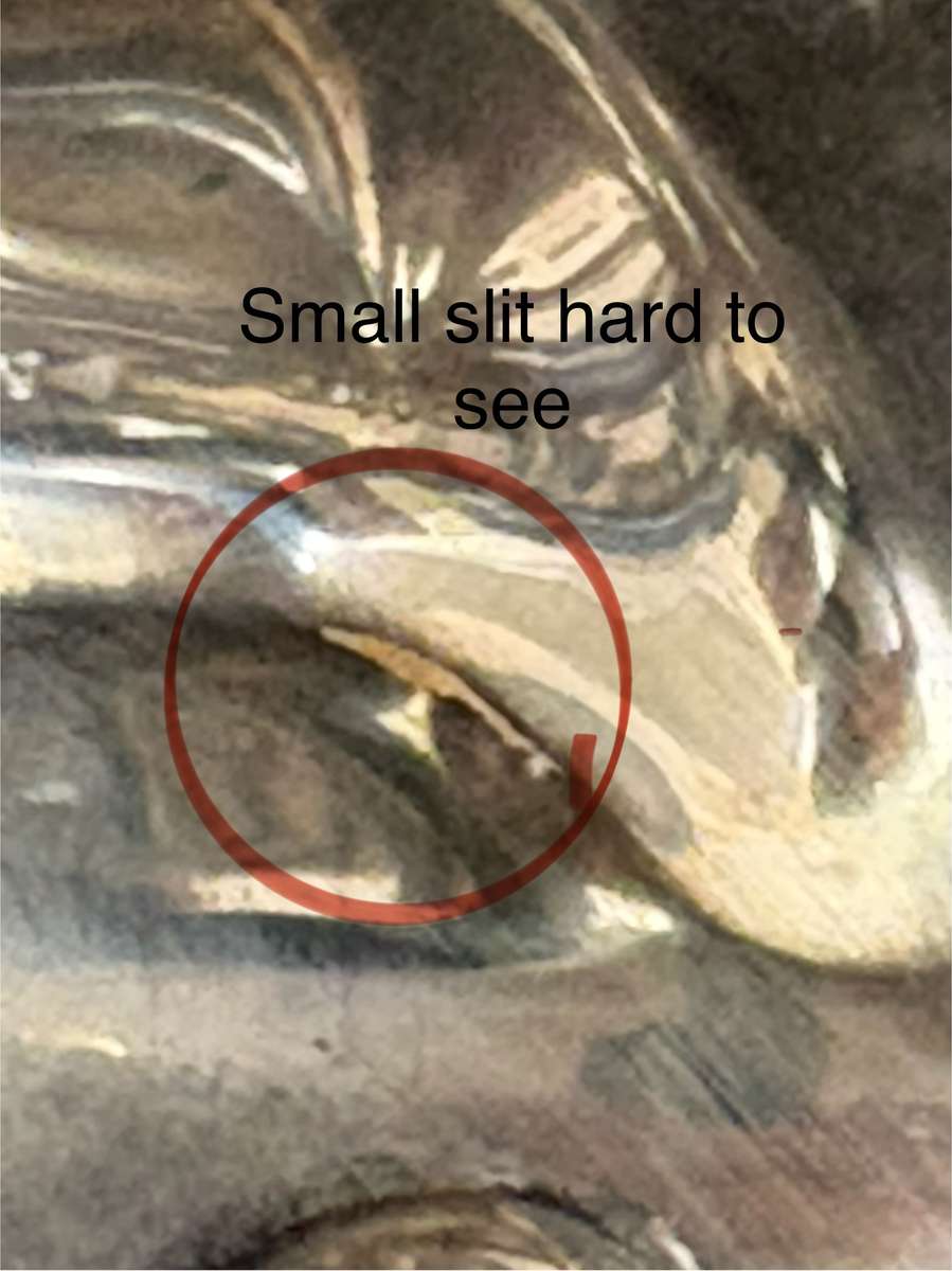 Vintage Sterling silver ornate fruit bowl , 444g