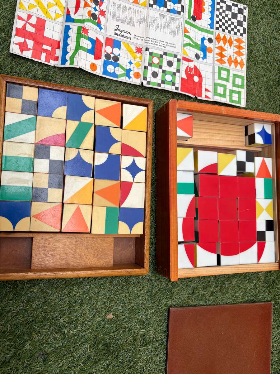 Ingram toys educate  , educational cube game , 2 sets