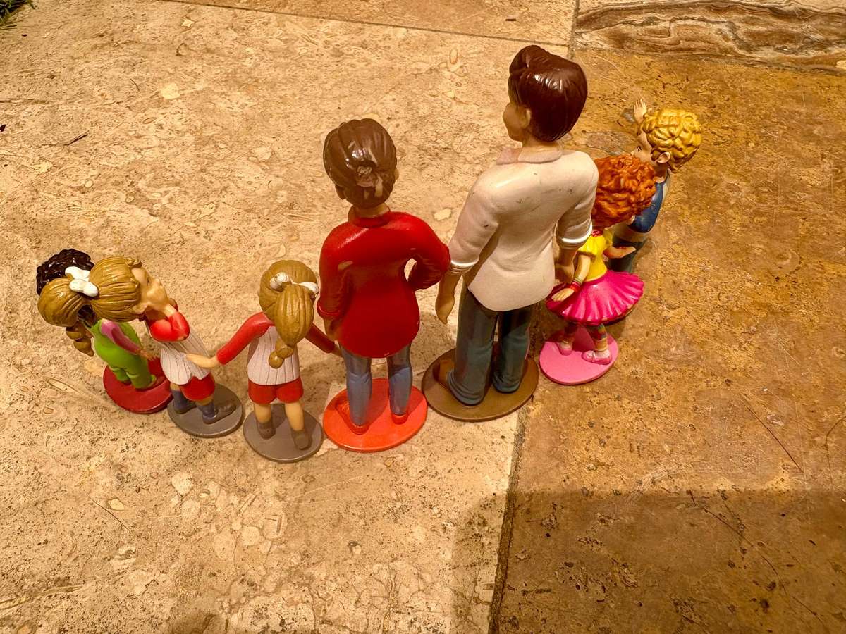 Fancy Nancy Clancy figure lot of 7 Disney