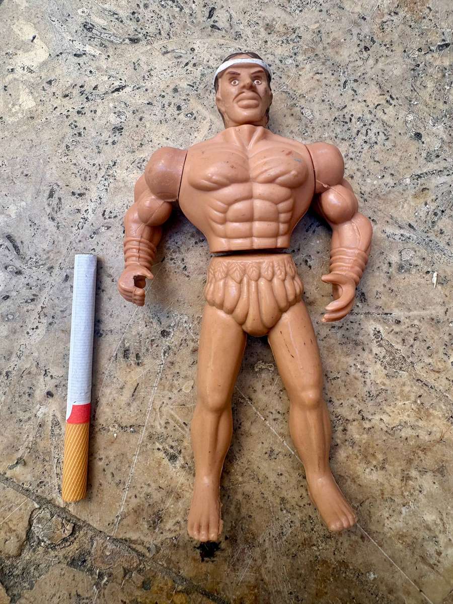 Vintage knock off MOTU figure  , ninja and his combat masters , Hang Yip