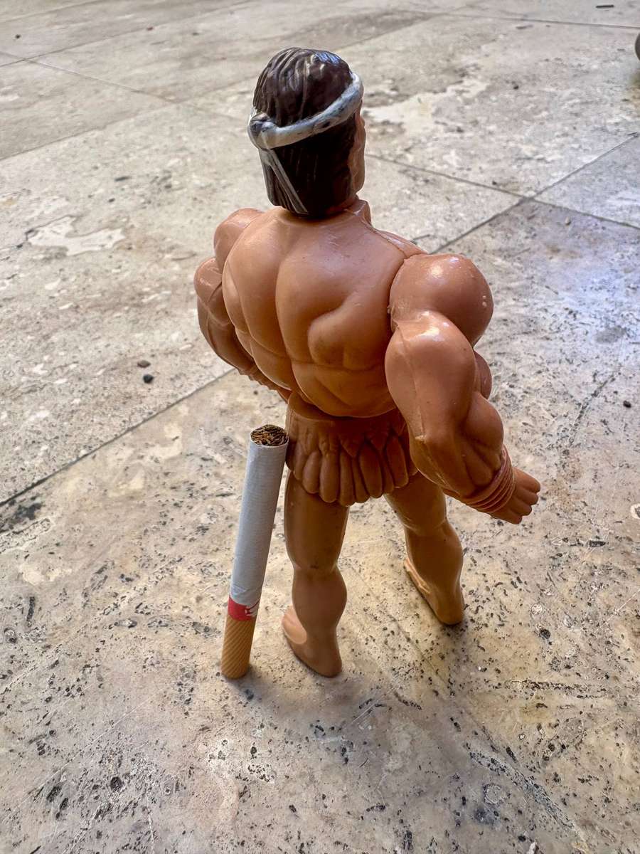 Vintage knock off MOTU figure  , ninja and his combat masters , Hang Yip
