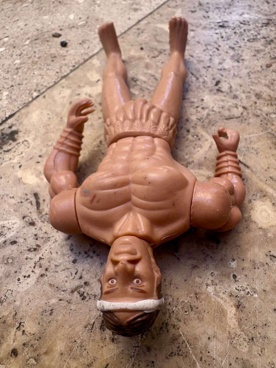 Vintage knock off MOTU figure  , ninja and his combat masters , Hang Yip