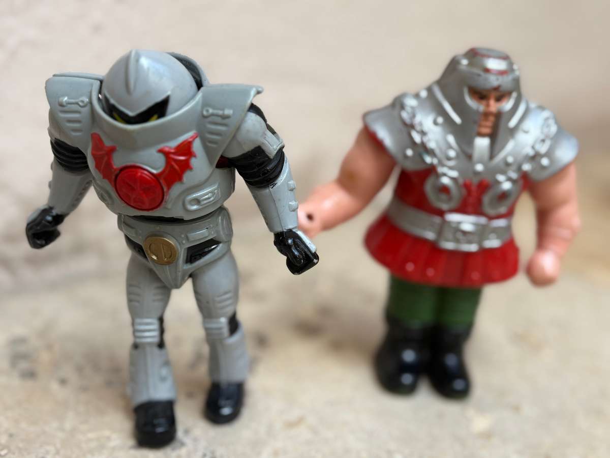 1983 Ram Man of He-Man-Masters 1986 he man Horde Trooper (MOTU) Vintage Figure pair