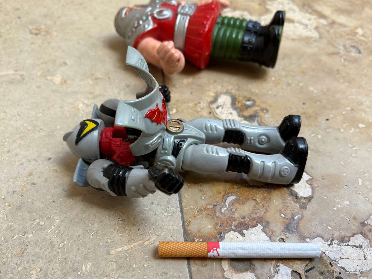 1983 Ram Man of He-Man-Masters 1986 he man Horde Trooper (MOTU) Vintage Figure pair