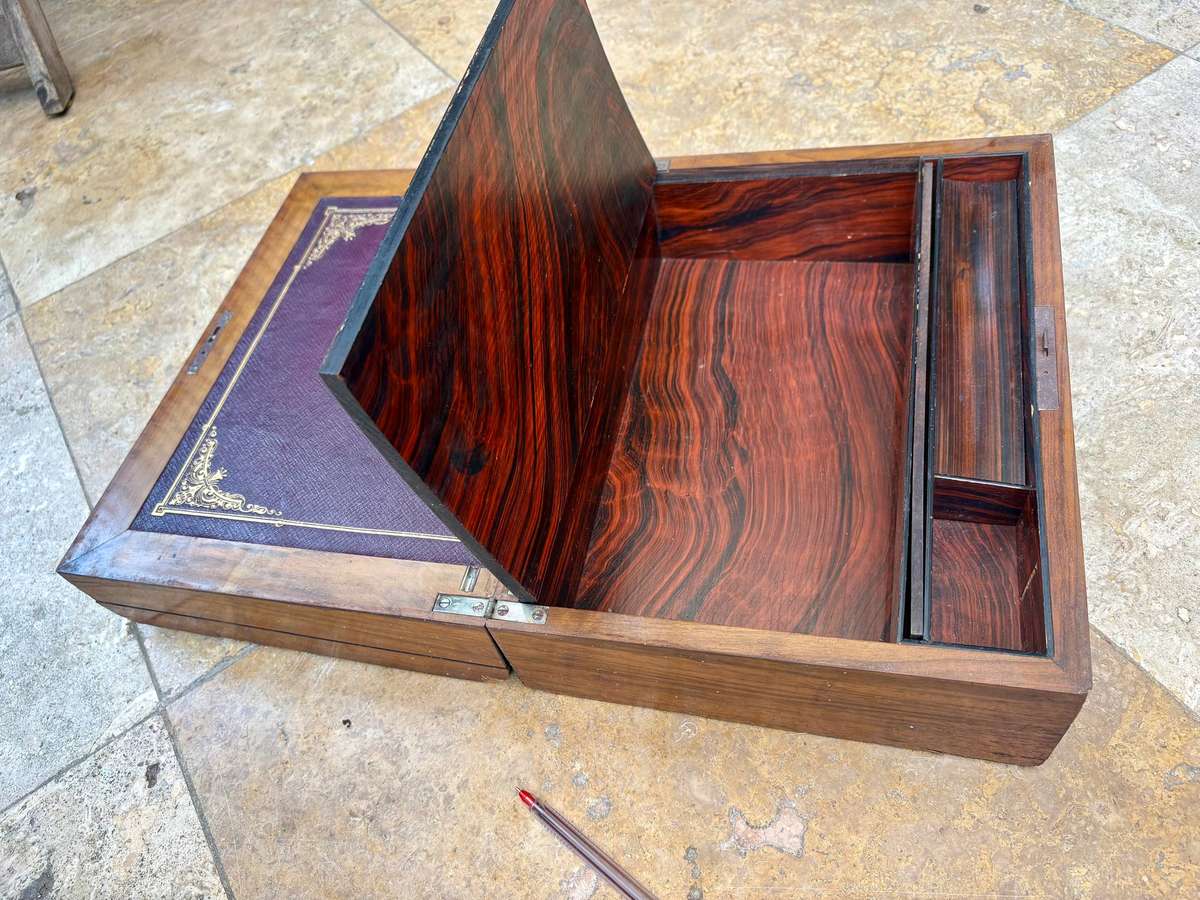 Antique writing box tlc