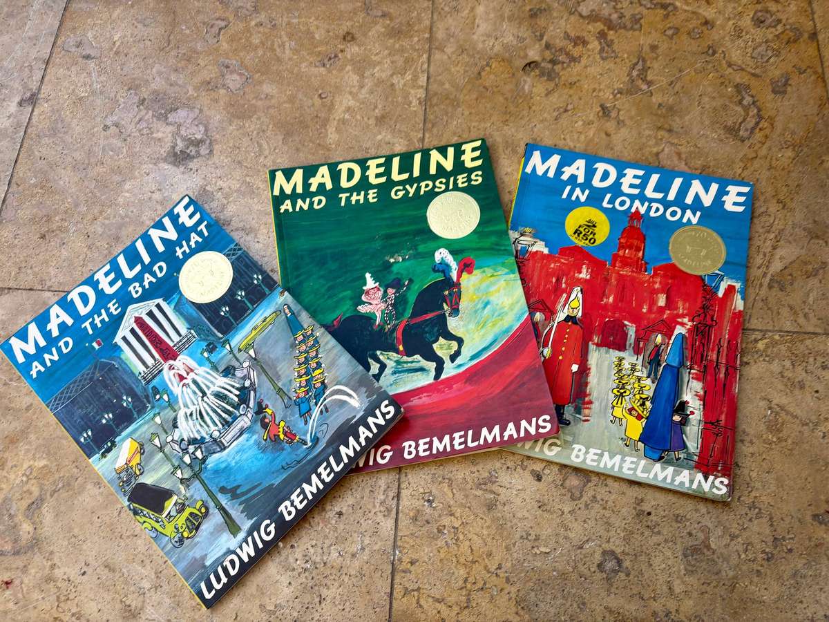 Vintage Madeline comic lot of 3 , Ludwig Bemelmans