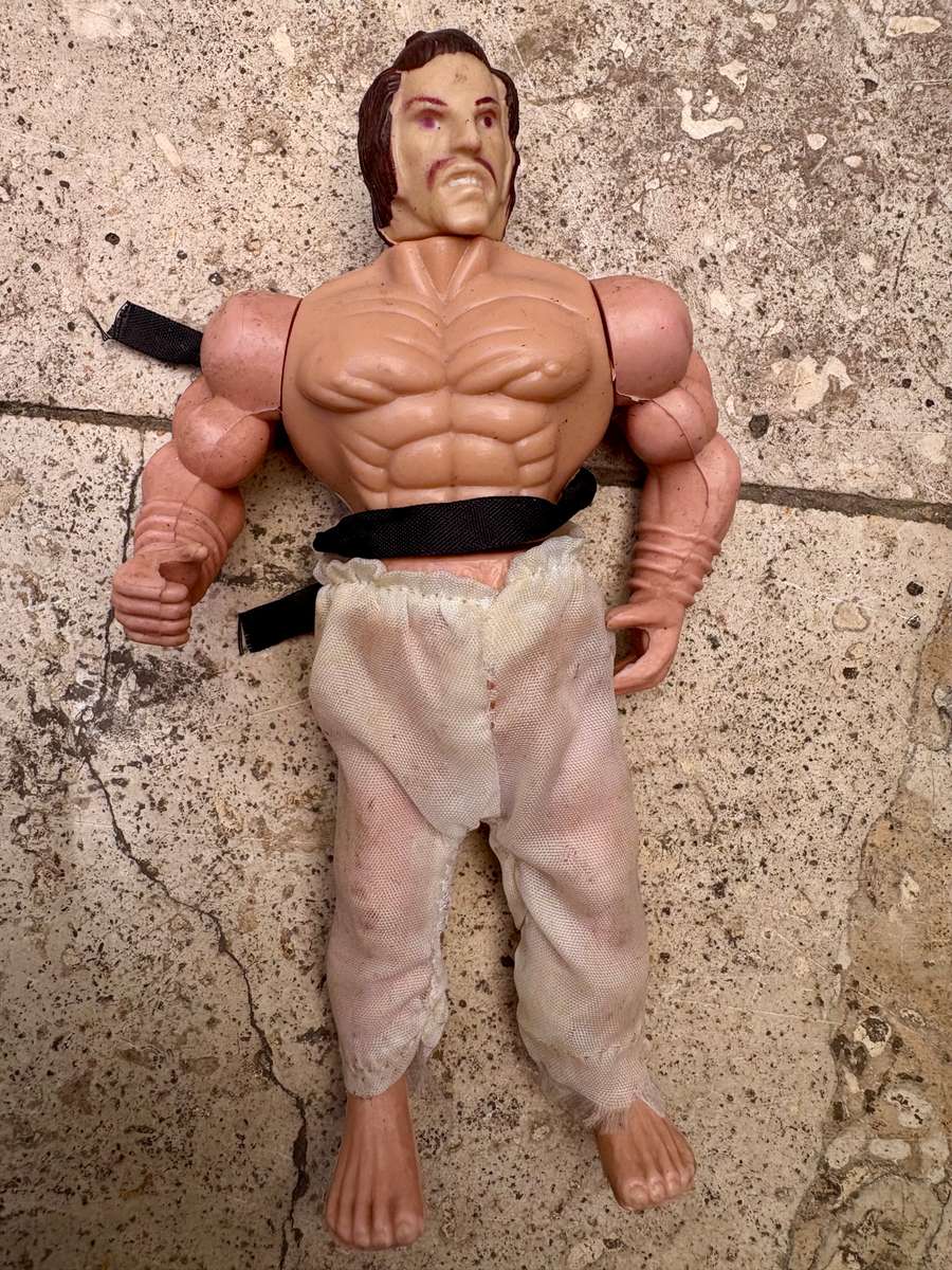 1985 JOHN RAMBO Vintage Figure With friend pair in box