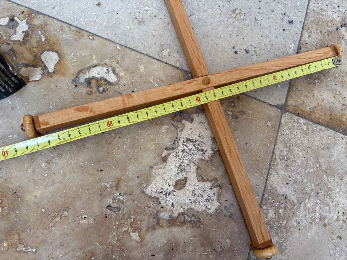 Deluxe wooden turntable scrabble