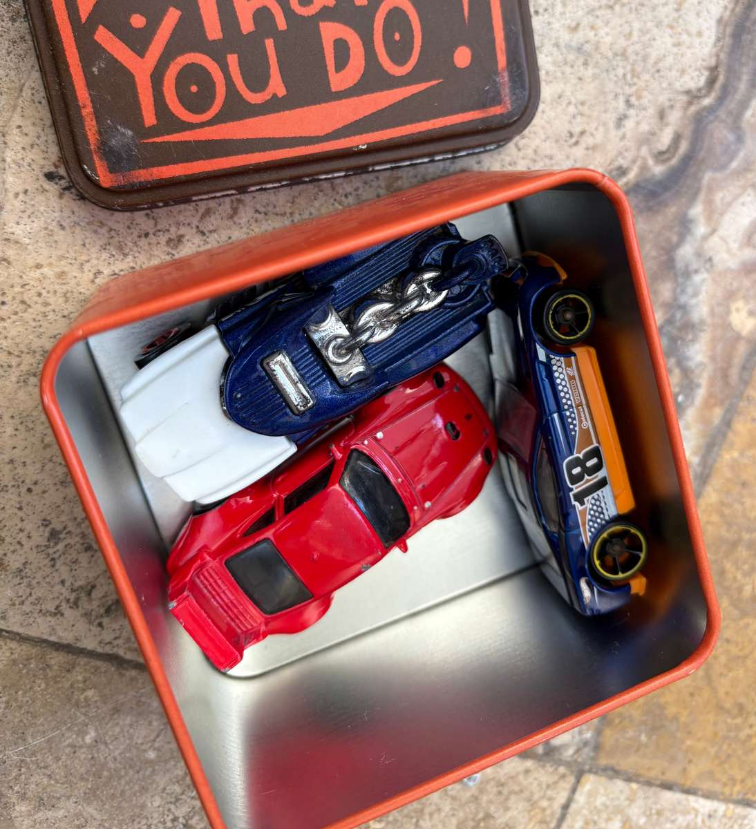 Hot wheels die cast car lot of 3