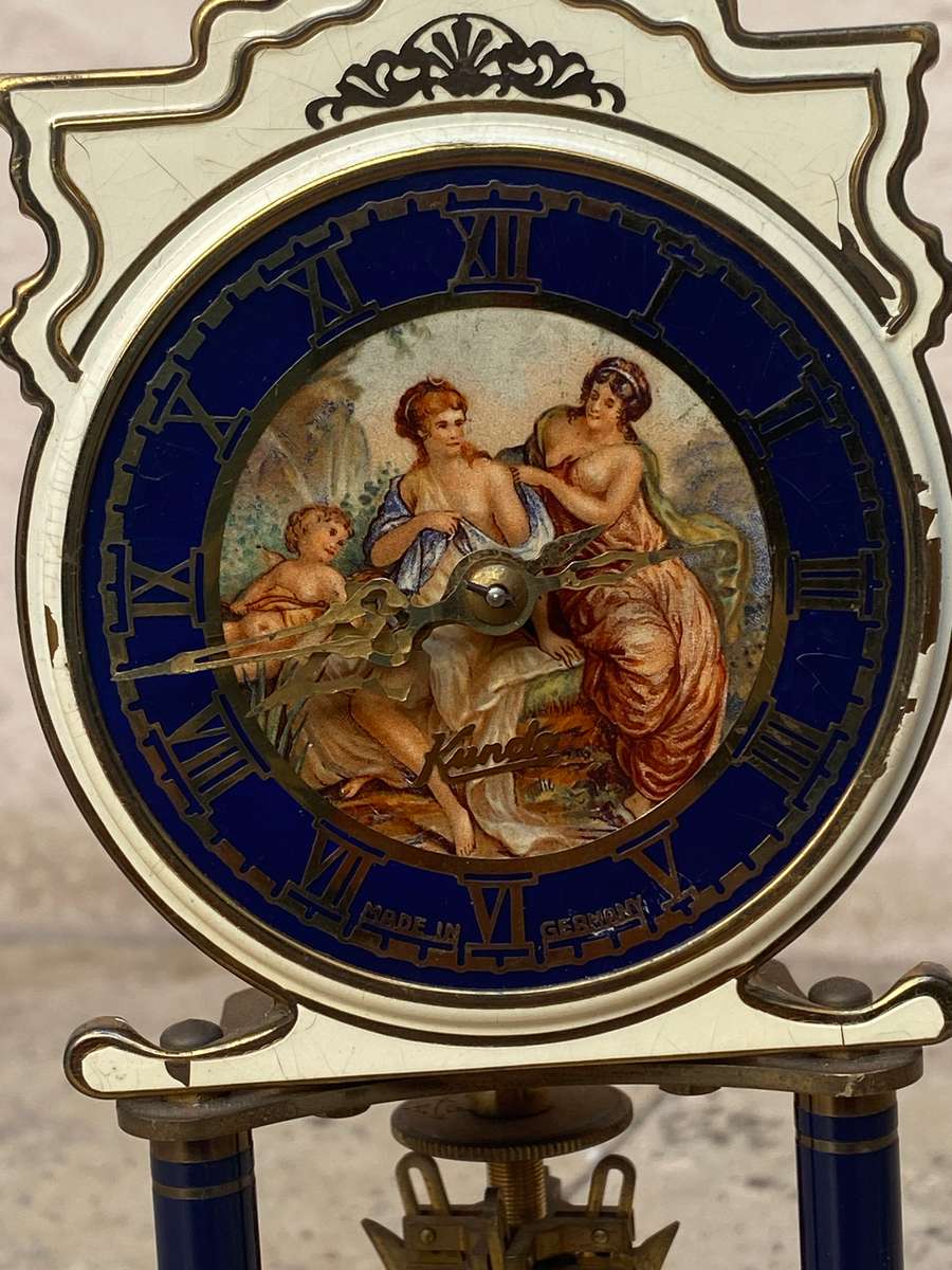 Vintage kundo mantle clock sold for spares