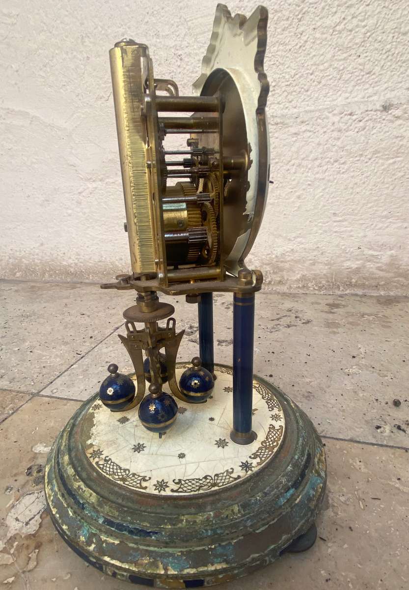 Vintage kundo mantle clock sold for spares