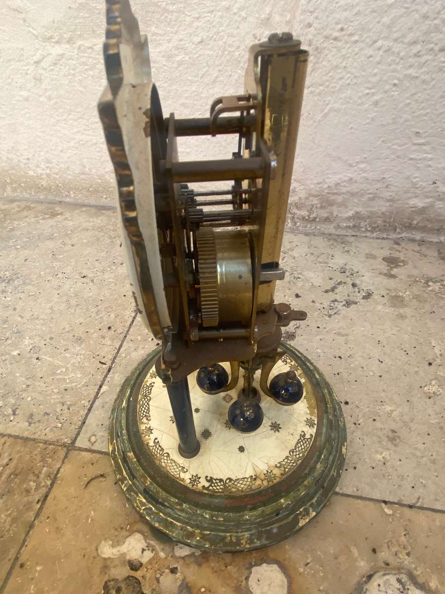 Vintage kundo mantle clock sold for spares