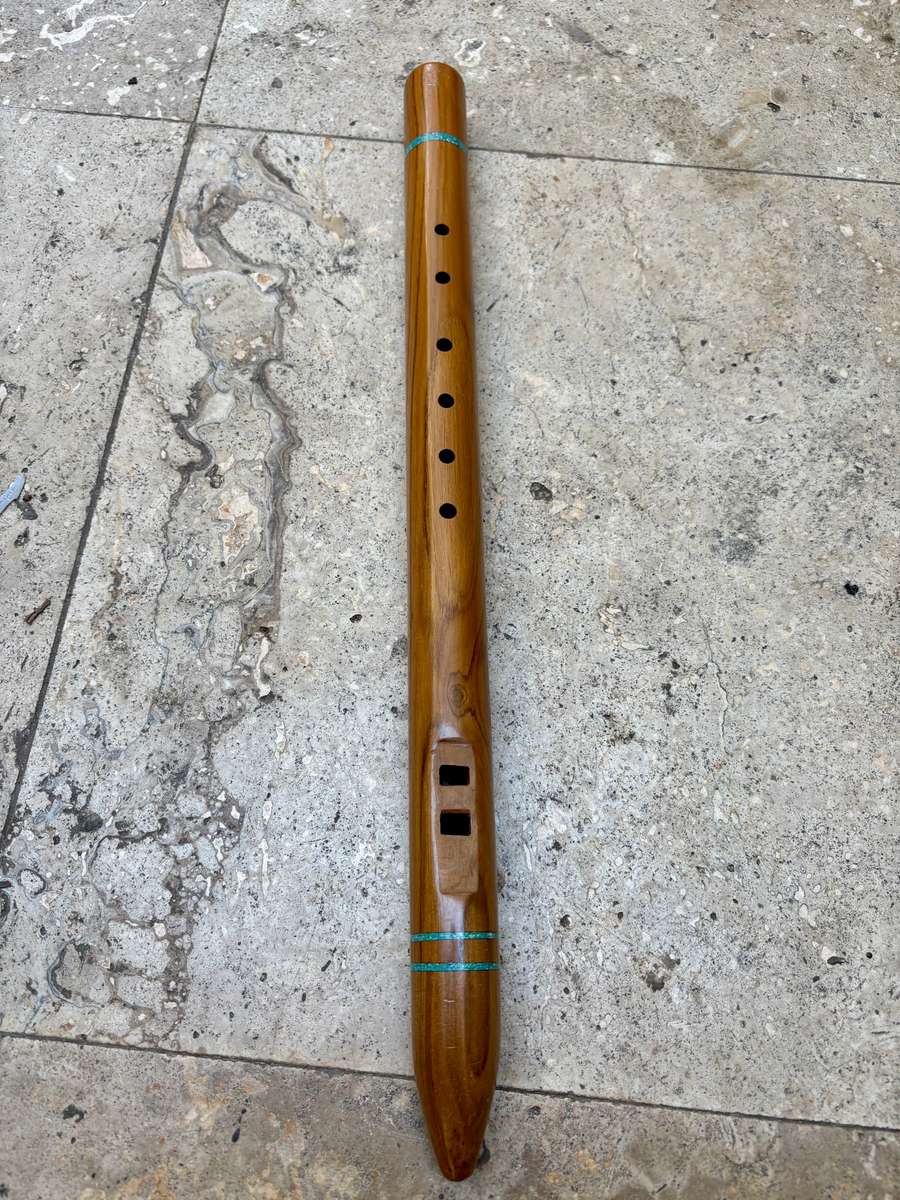 Native American wood flute 45cm