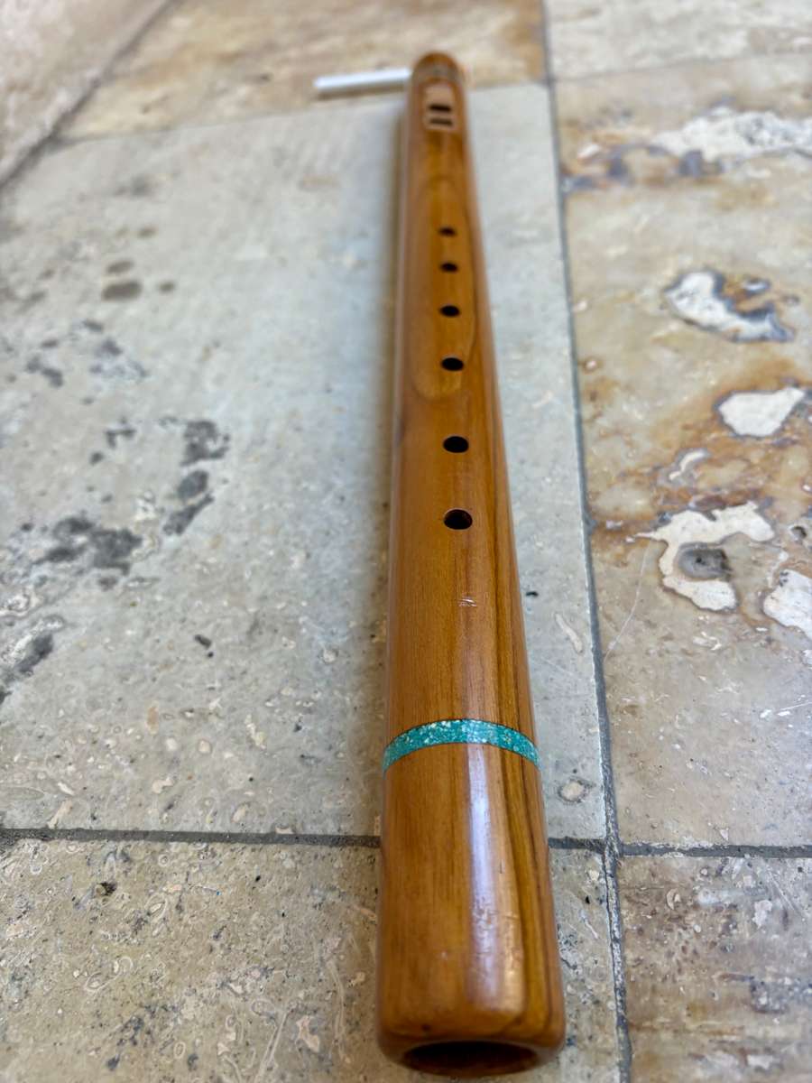 Native American wood flute 45cm